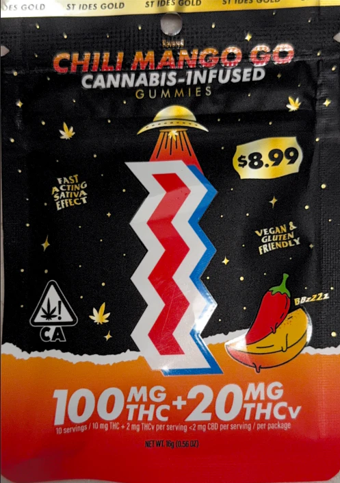 ST IDES - [St. Ides] THC:CBG Gummy - 100mg - Melon Melt (H) Main Image