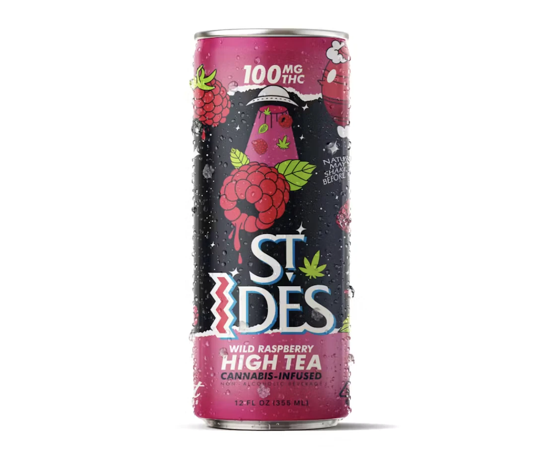 ST IDES - ST. IDES | Wild Raspberry High Tea | 100mg Main Image