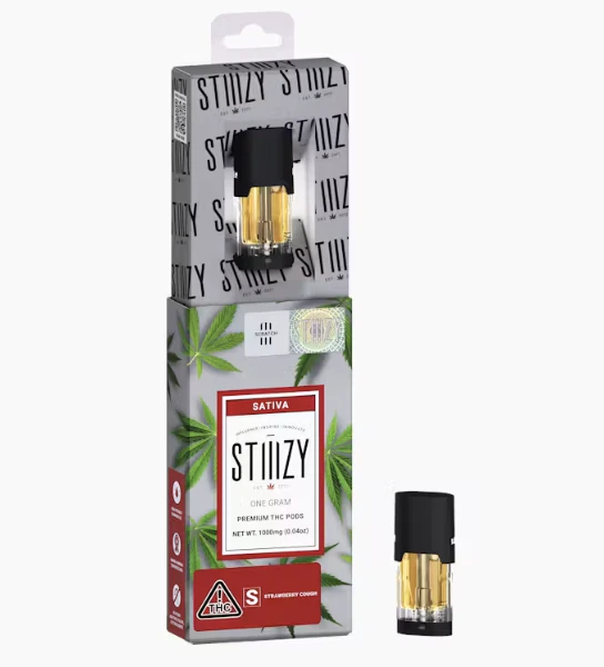 STIIIZY - Strawberry Cough - 1G Pod Main Image
