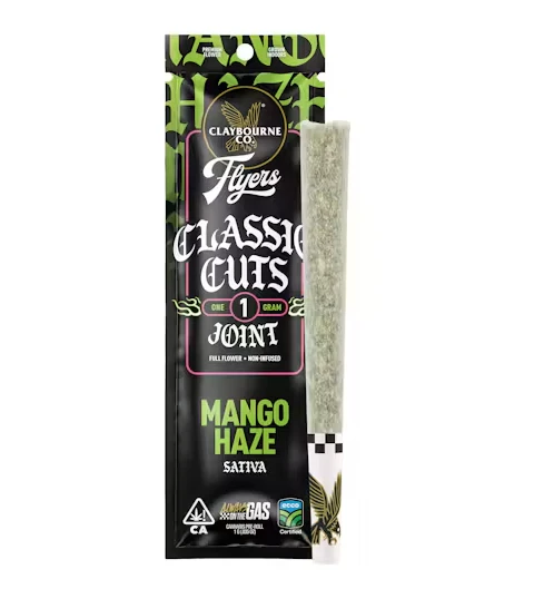 Claybourne Co. - Claybourne Classic Cut Preroll 1g Mango Haze Main Image