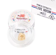Punch Extracts T4 Live Rosin 1g Cosmic Bubba