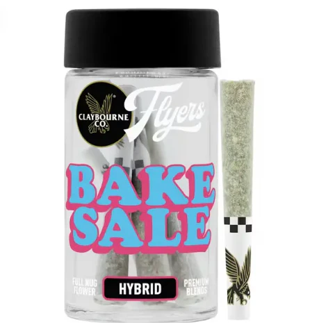 Claybourne Co. - Claybourne Co. | Bake Sale | indoor Flyers Blends | 7 pack Pre-Rolls | 3.5g Main Image