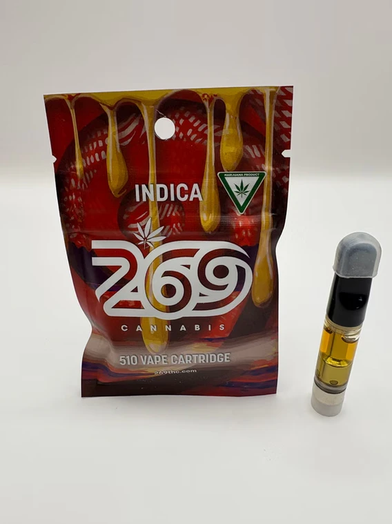 269 Cannabis - Grape Ape (1g Full Spectrum 5-10 Cart) Main Image
