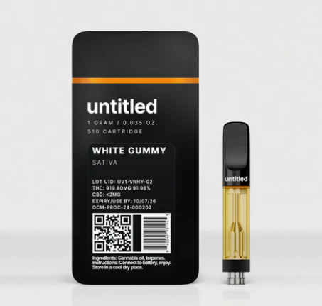 untitled - White Gummy - 1G 510 Vape Main Image