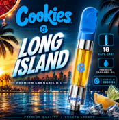 Cookies Long Island 1g Vape Cartridge T 89.188% H 30038