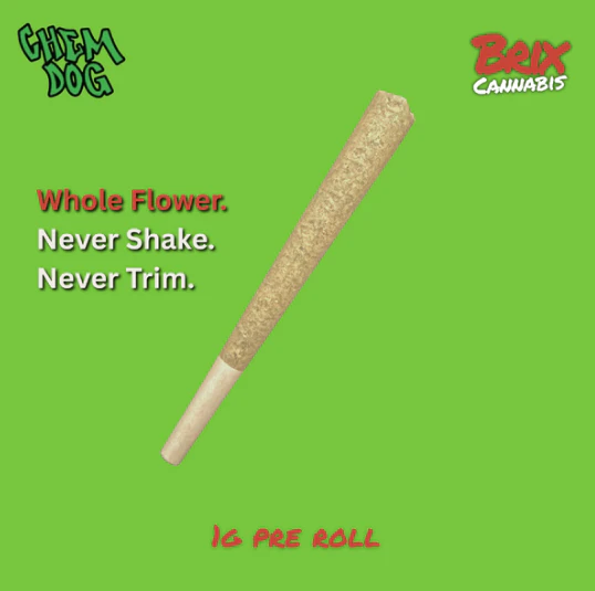 BRIX - Frosted Chem 1g Pre Roll (H) 00568 Main Image