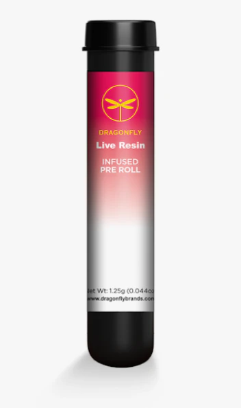Dragonfly - Honey Banana - 1.25G Live Resin Infused Preroll Main Image