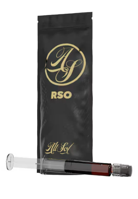AltSol - THC - Oil - 660mg - RSO Syringe - Sativa Dom Hybrid Main Image