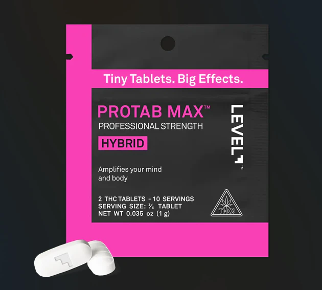 LEVEL - LEVEL-Hybrid Protab- Max Strength THC Tablets - 2ct. 50mg each Main Image