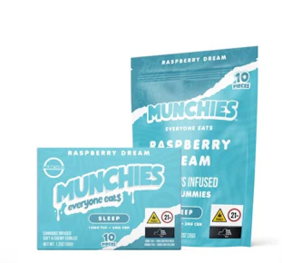 Munchies | Edibles | Gummies | Raspberry Dream -Sleep | 100mg