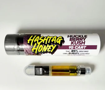 Hashtag Honey | Vape Pens | Carts | Huckleberry Kush | 1g