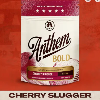 Anthem - Anthem Bold Wood Tip Infused Cherry Slugger Pre-Roll pack 2.5g (0.5g ea | 5 pack) Main Image