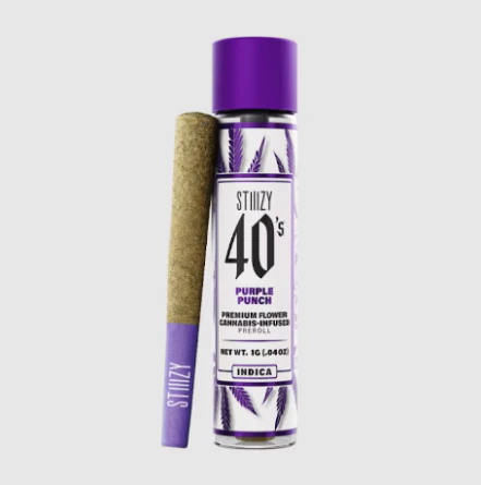 STIIIZY - STIIIZY | PURPLE PUNCH -| 1G 40's Infused Preroll Main Image