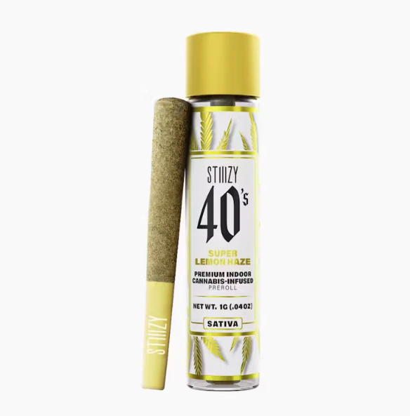 STIIIZY - STIIIZY | Super Lemon Haze | 1G 40's infused pre-roll Main Image