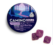 Camino Sours-Blackberry Dream with CBN & CBD 10:10:10 Cannabis-Infused Vegan Gummies-00516