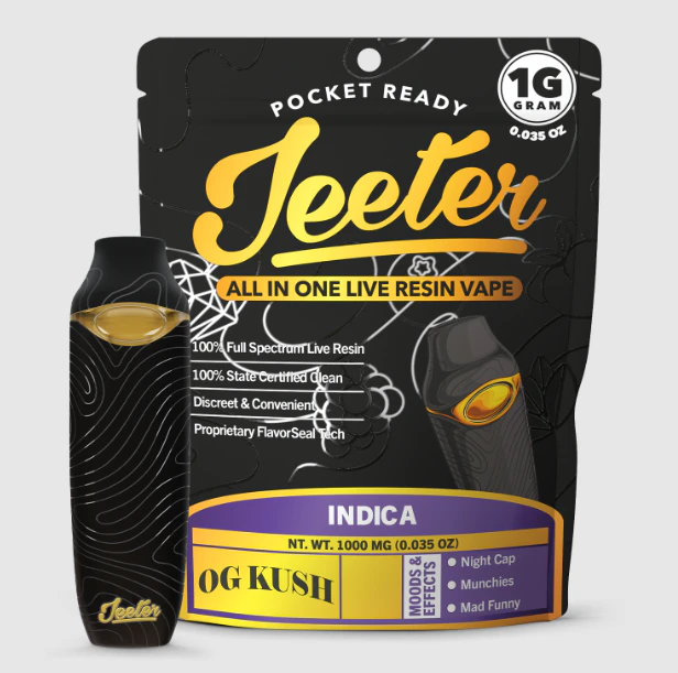 Jeeter - JEETER AIO: OG Kush 1g Live Resin AIO (I) Main Image