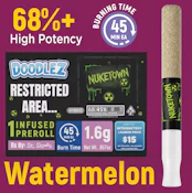 Doodlez - Nuketown Watermelon Beltz single infused preroll 1.6g (H)
