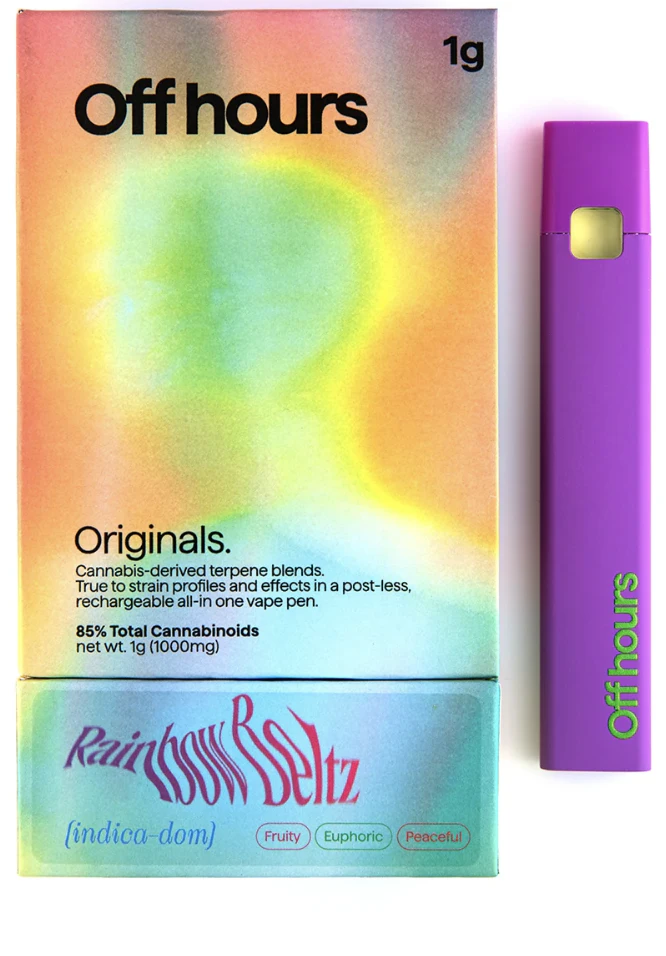 Off Hours - Off hours | Rainbow Beltz | AIO Vape 1g Main Image