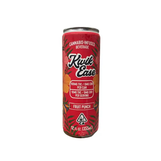 Kwik Ease - Kwik Ease Fruit Punch 100mg 12oz Can Main Image