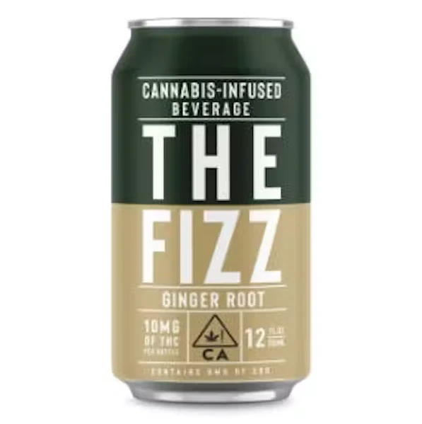 The Fizz - The Fizz Ginger Root 10mg 12oz Can Main Image