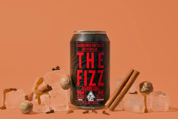 The Fizz - The Fizz Classic Cola 100mg 12oz Can Main Image
