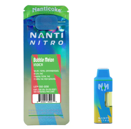NANTI NITRO - Bubble Melon 2g AIO - Indica | Nanti Nitro Main Image