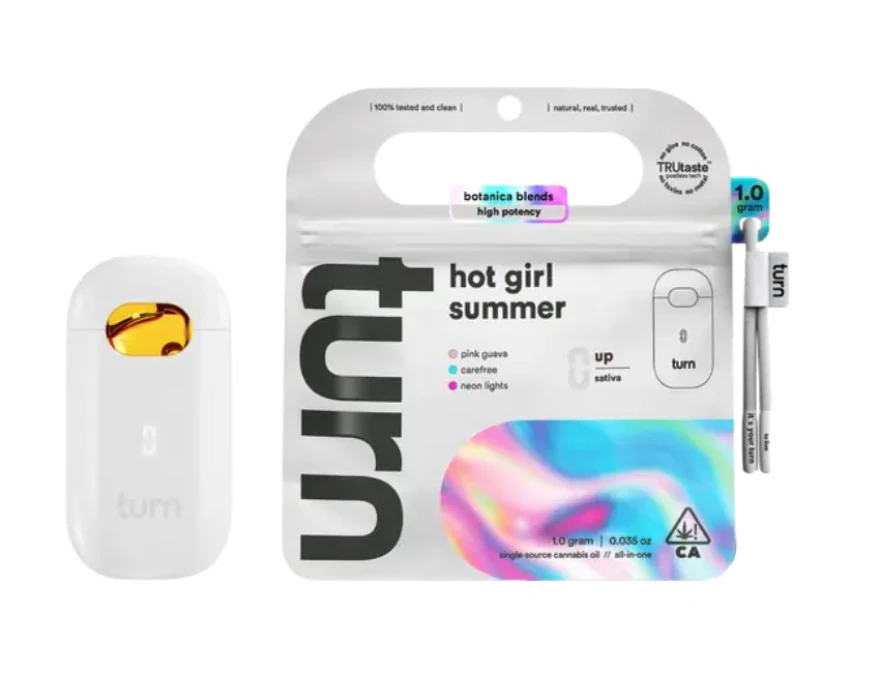 turn - Hot Girl Summer - 2g Botanica Blends Disposable (Turn) Main Image