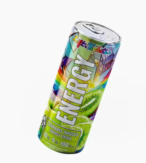 Lift Tickets - Lift Tickets: 12oz Energy Drink: 10mg THC: 5mg THCV Main Image