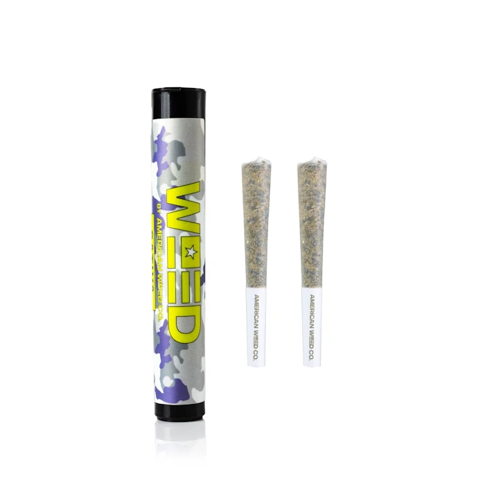 American Weed Co. - American Weed Co. 1g Pre-Roll 2-Pack 0.5g Mango Dream (S) Main Image