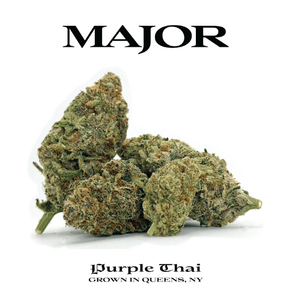Major Cannabis - Purple Thai - 3.5G Flower Main Image