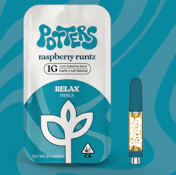 Potters 1G Raspberry Runtz Live Resin Cartridge