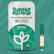 Potters 1G Watermelon Sour Patch Live Resin Cartridge