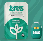Potters 1.25G AIO Northern Lights Live Resin Disposable