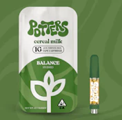 Potters 1G Cereal Milk Live Resin Cartridge