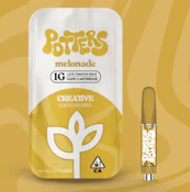 Potters 1G Melonade Live Resin Cartridge