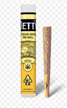 JETTY - JETTY | MIMOSA X STRAWBERRY COUGH LIVE RESIN - INFUSED | PREROLL | 1G Main Image