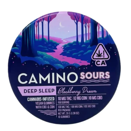 Camino - Camino - Gummies - Deep Sleep - Blackberry - 10THC:10CBN:CBD - 20pk - 100mg Main Image