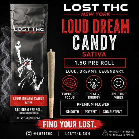 Lost THC - Lost THC | Pre Roll | Loud Dream Candy | 1.5G Main Image