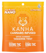Kanha - NANO - Tangerine Twist - Gummies - 10pk - 100mg
