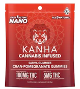 Kanha - NANO - Cran Pomegranate - Gummies - 20pk - 100mg