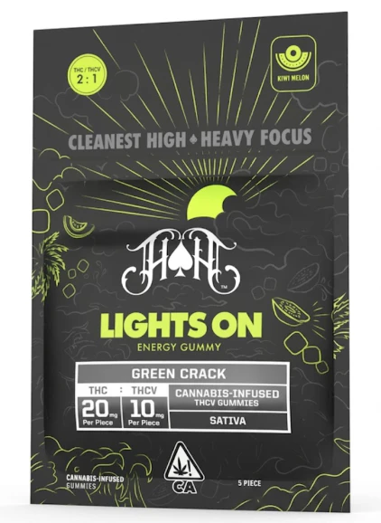 Heavy Hitters - Heavy Hitters - Green Crack - Gummies - 10pk - 100mg THC/ 50mg THCV Main Image