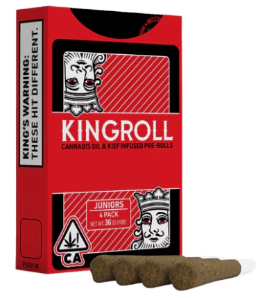 Kingroll - KingRoll - Preroll - Junior - Super Lemon Haze x Gelonade - 4PK Main Image