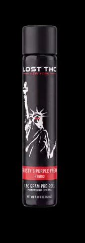 Lost THC - Lost THC | Pre-Roll | Frostys Purple Freak | 1.5g Main Image