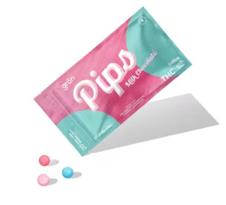 Pips | Edibles | Chocolates | Infused - Milk Chocolate - 20PCS | 100mg