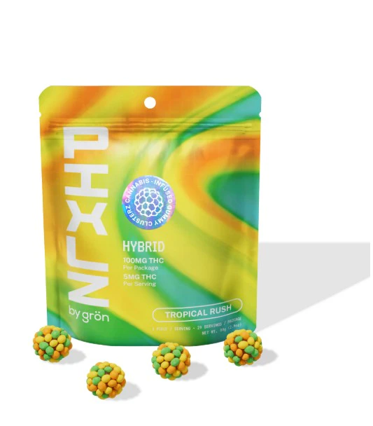 Pixlz - Pixlz | Edibles | Gummies | Infused - Tropical Rush Gummy Clusters | 20pk 100mg Main Image
