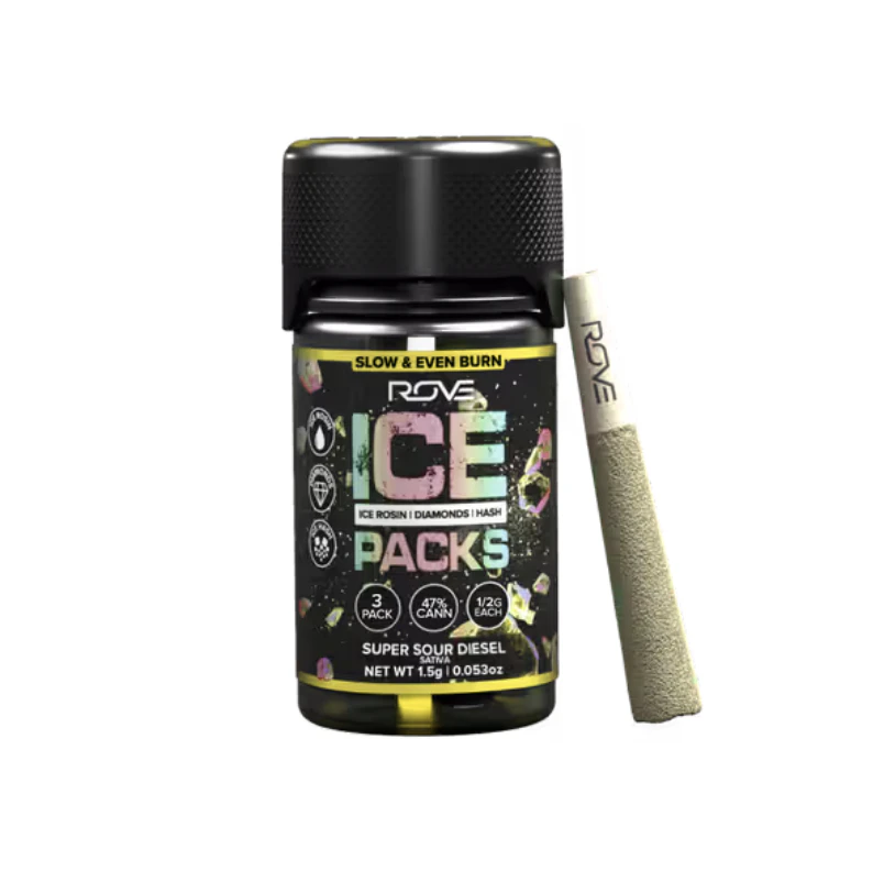 ROVE - Super Sour Diesel Triple Infused Pre-roll | .5g, 5pack Main Image