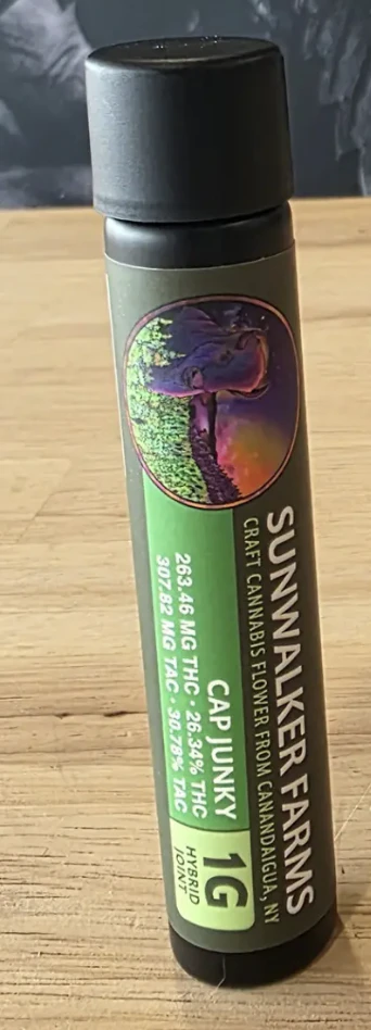 Sunwalker Farms - Sunwalker Farms - Cap Junky - 26.34% THC - 1.0g - Preroll Main Image
