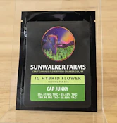 Sunwalker Farms - Cap Junky - 'Dime Bag' - 25.45% THC - 1.0g - Dry Flower