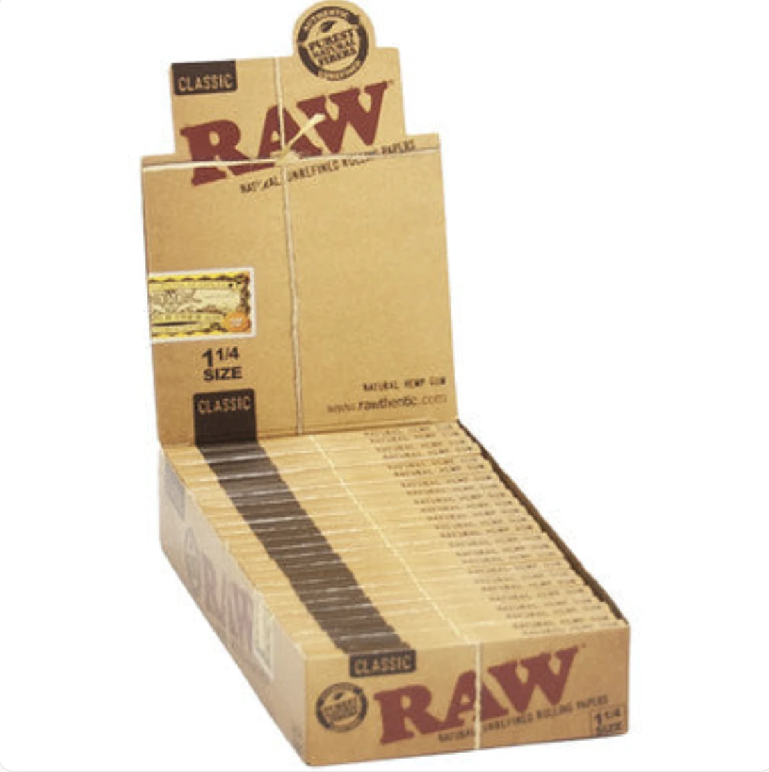 RAW - Raw - Natural Unrefined 1 1/4 Size Paper Main Image