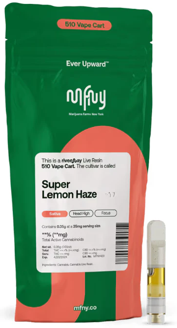 MFNY - MFNY - Super Lemon Haze - 0.5g Live Resin Cart Main Image